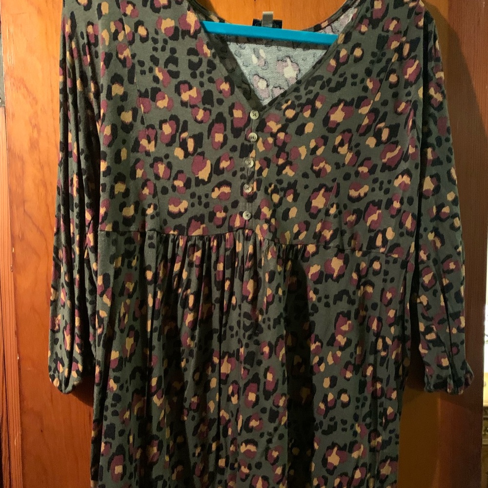 Vintage Leopard top